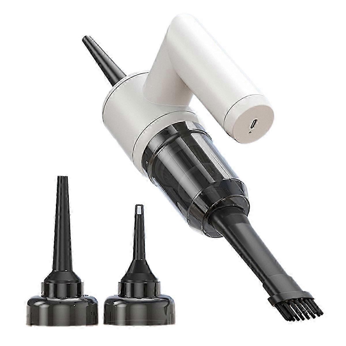 Car 4in1 Vacuum Cleaner Cordless Quick Charge Big Suction White