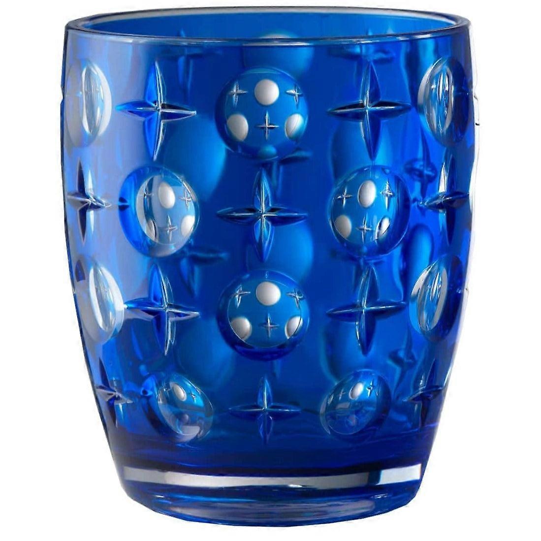 Mario Luca Giusti Super Star Set of 2 Tumbler Blue
