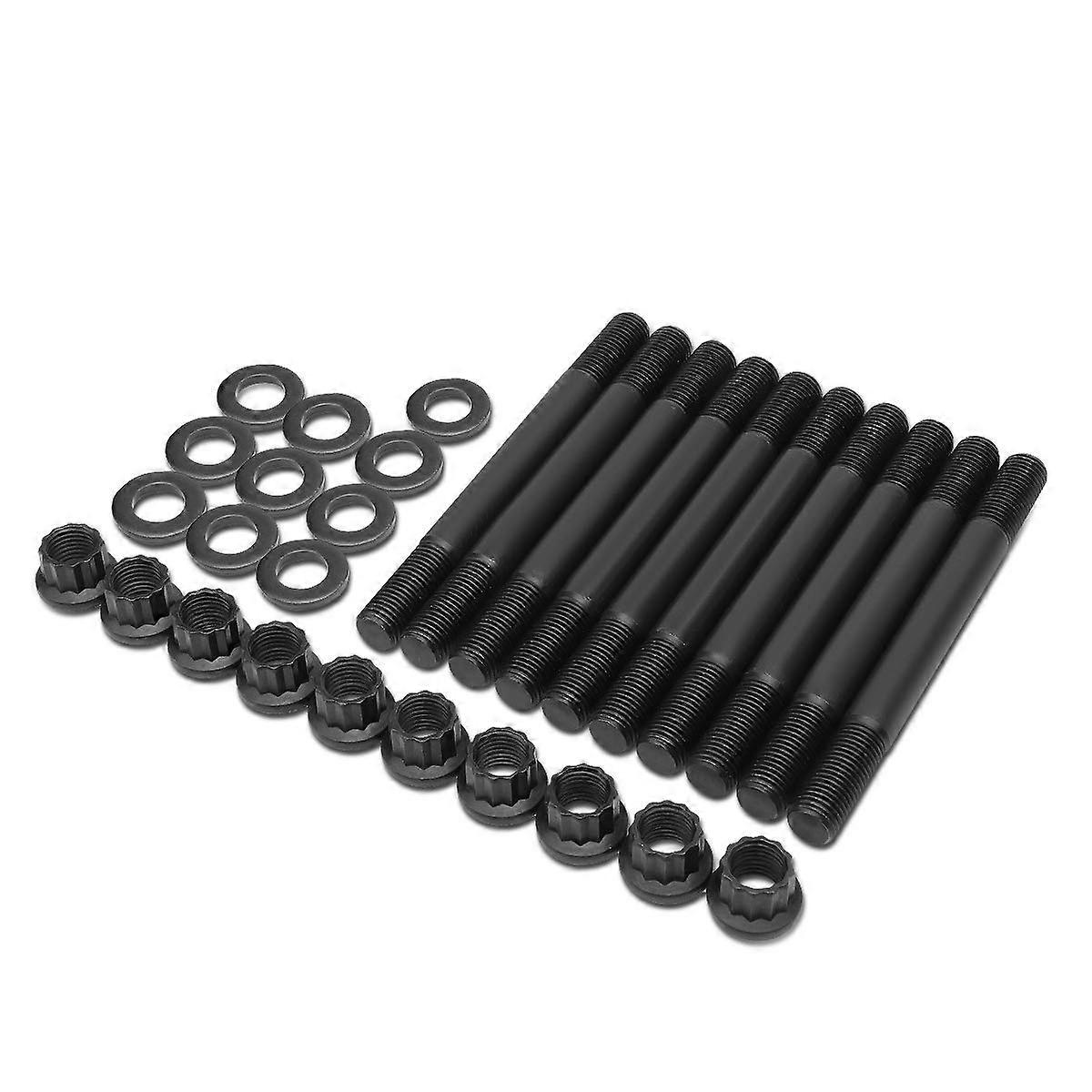 12Point Hex Nut Engine Cylinder Head Studs Assembly Kit for Mitsubishi Eclipse 2.0T 9499