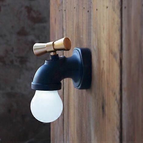2025 Latest Model  Creative faucet small night light USB crging voice control