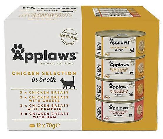 Applaws Cat Latas Multipack Frango 12x70g