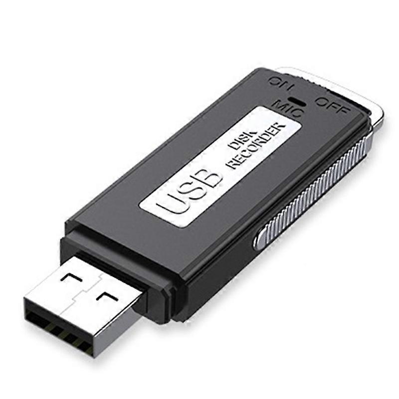USB Flash Drive Voice Recorder Rechargeable Digital Voice Audio Recorder for PC Meeting Interview Re