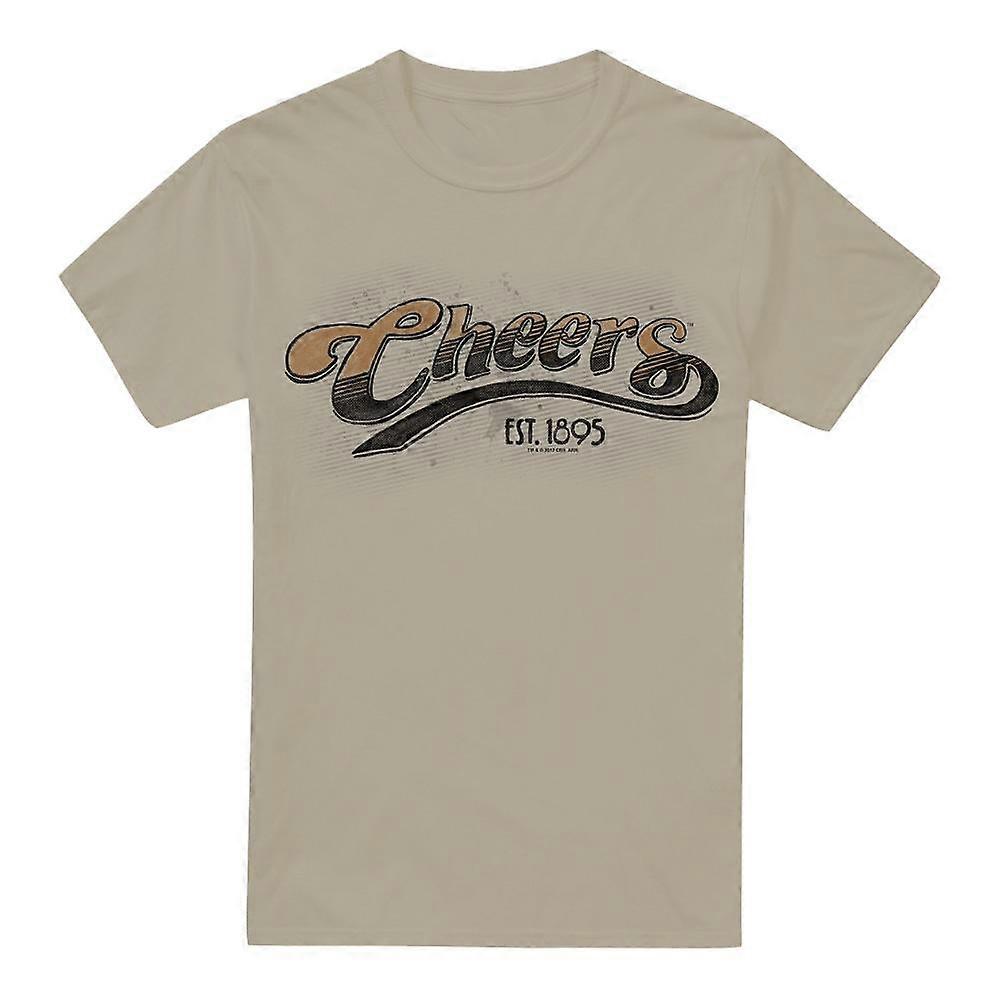 Cheers férfi akvarell logós póló