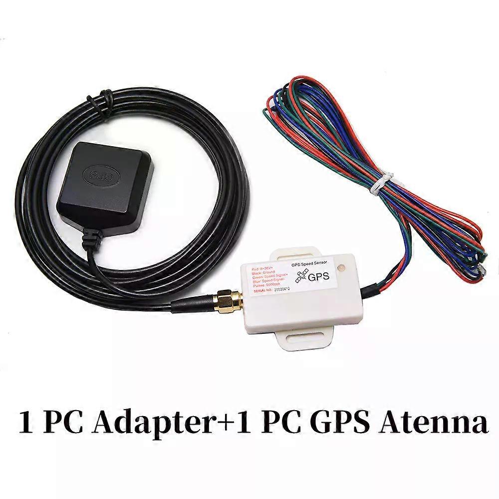 Universal Speedometer Sensor Adapter Kit GPS Speed Sensor with GPS Antenna compatible for All Kind of Tachometer SpeedometerTruck