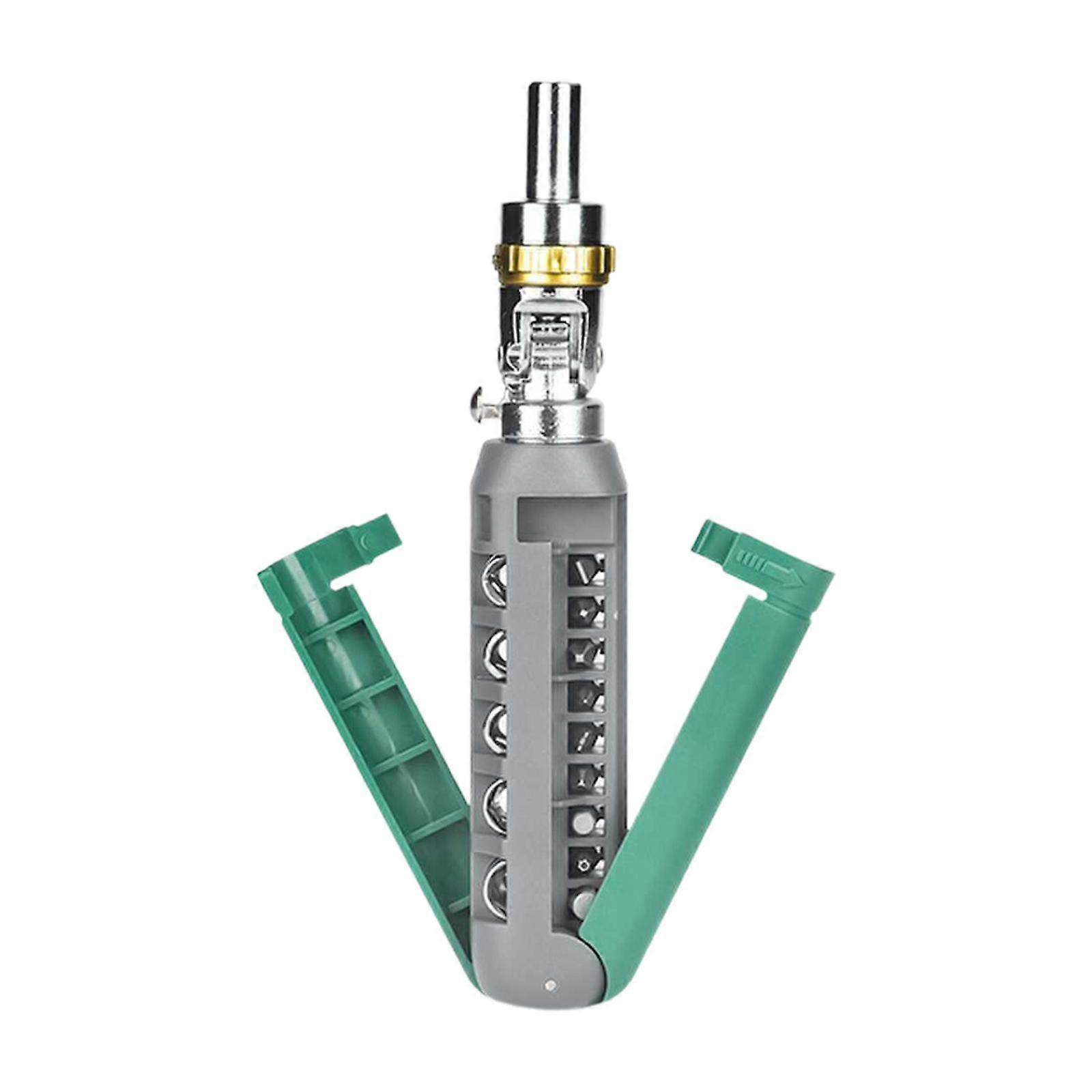 14 in 1 Ratchet Screwdriver Set Compact Multifunctional Screwdriver Set