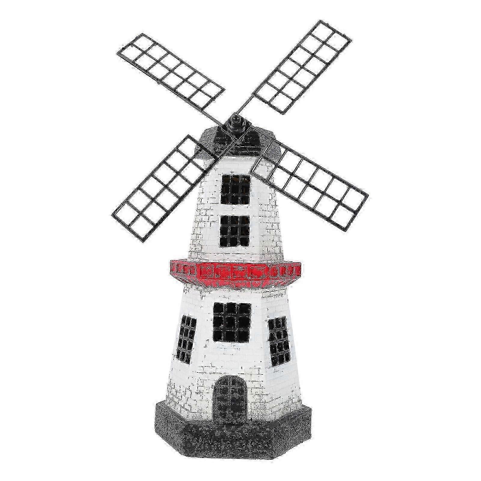 Led Solar Windmill Light Outdoor Waterproof Windmill Solar Light For Garden