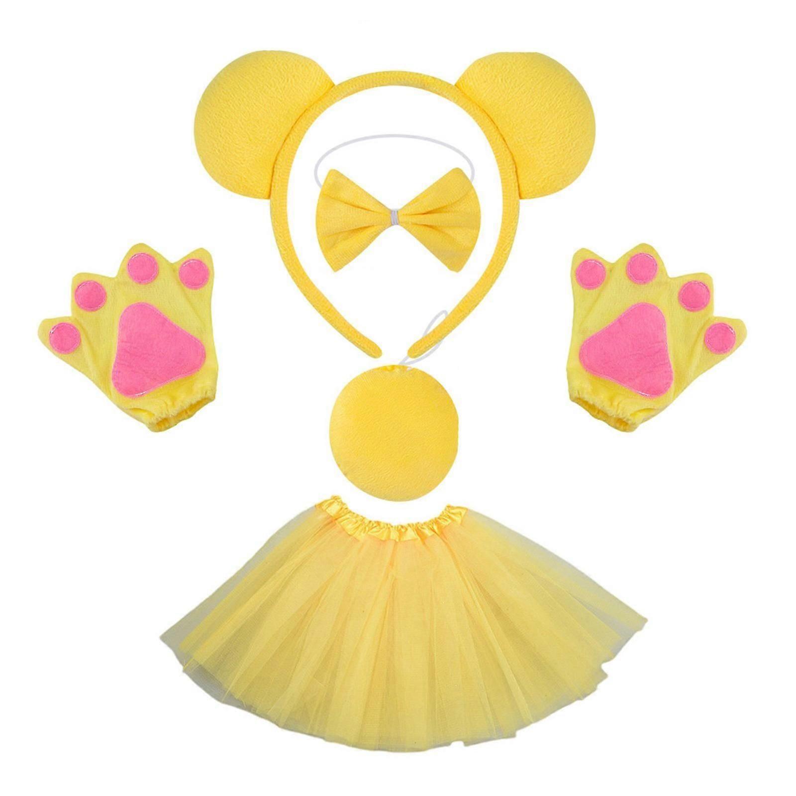 クマの耳のヘアフープコスチュームアクセサリー動物の帽子メイクアップデコレーションかわいいぬいぐるみクマのヘアバンドハロウィーンのヘッドバンド