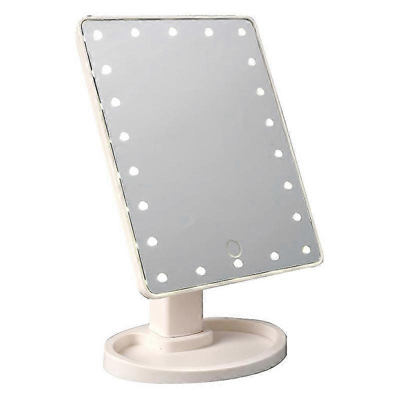 Personal for Touch Screen Makeup Mirror with Light Desktop 360 Rotatable Make Up Mirror