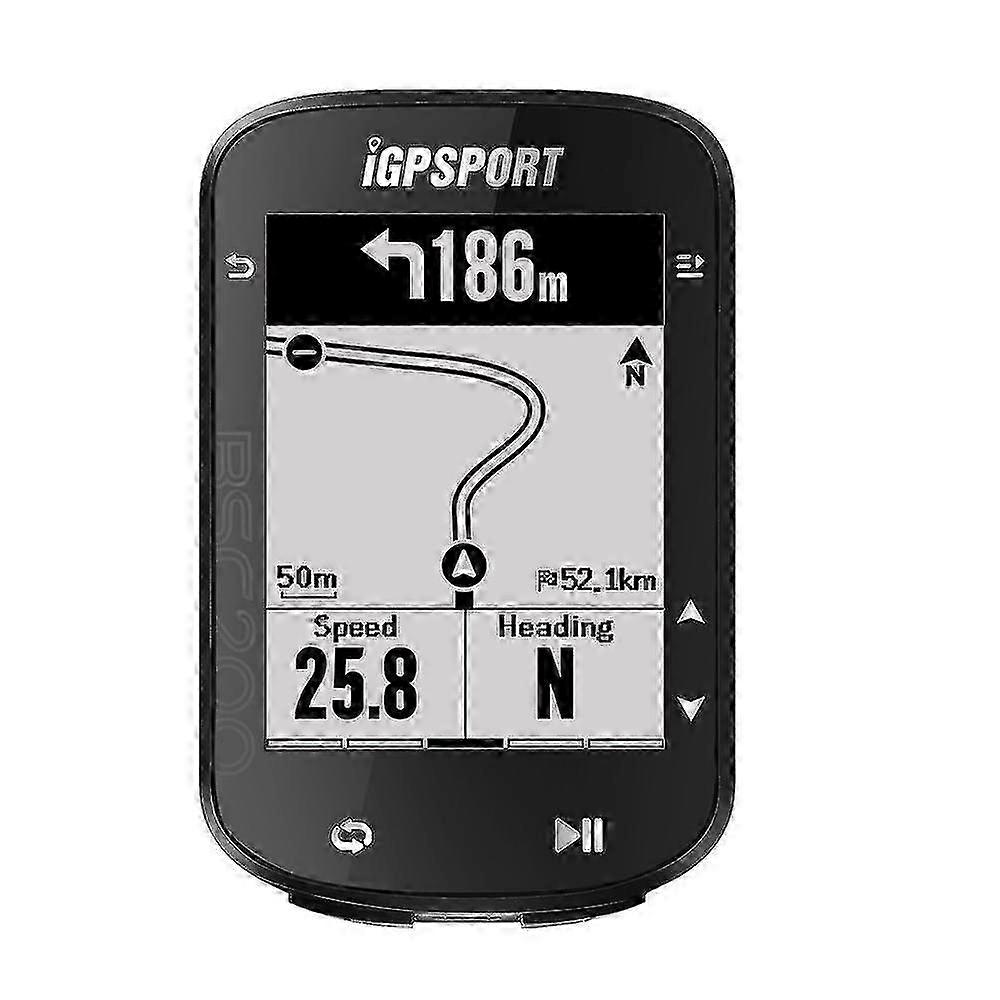 8 Language Bicycle Speed Meter Waterproof Cycling Route Navigation Mileometer Multi-functional Digit