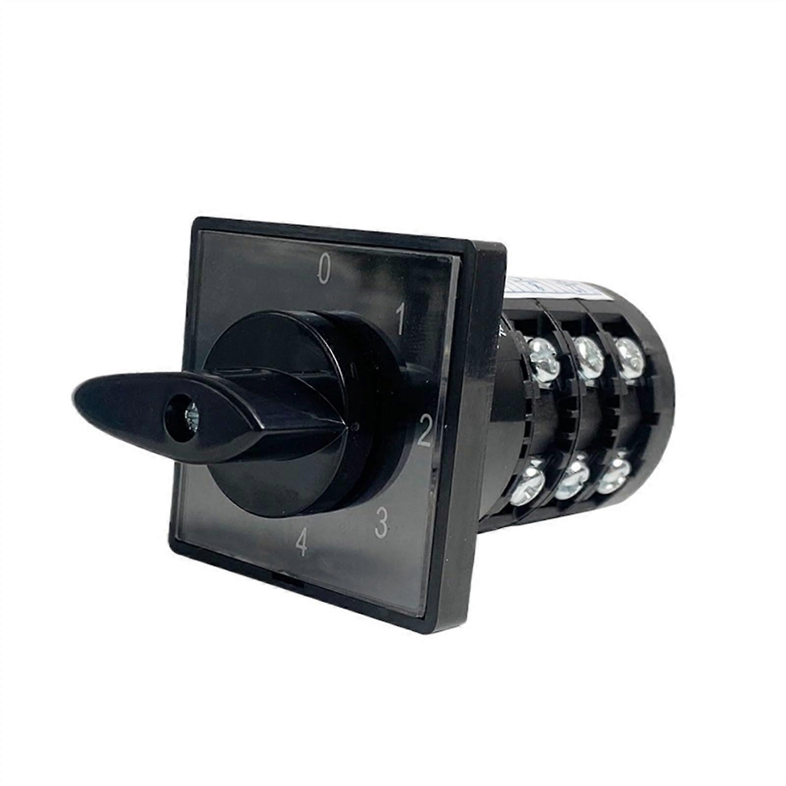 HZ5B20AE205/3 20Amp 3P Professional MultiStep 04 Position Universal Rotary Cam Switch Silver Contact Supplied
