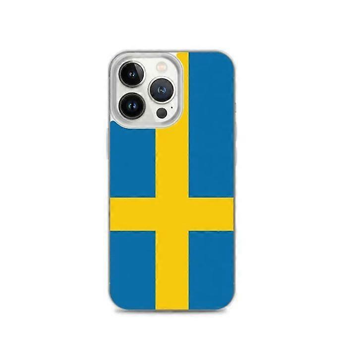 iPhone Case - Sweden Flag - iPhone 13 Pro - Flexible - Multicolored - Vertical