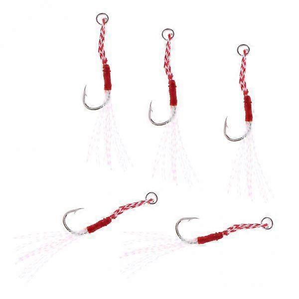 3x 5pcs ging Assist Hooks Fishing Hooks Worm Hooks Barbed Hooks for Boat Deep