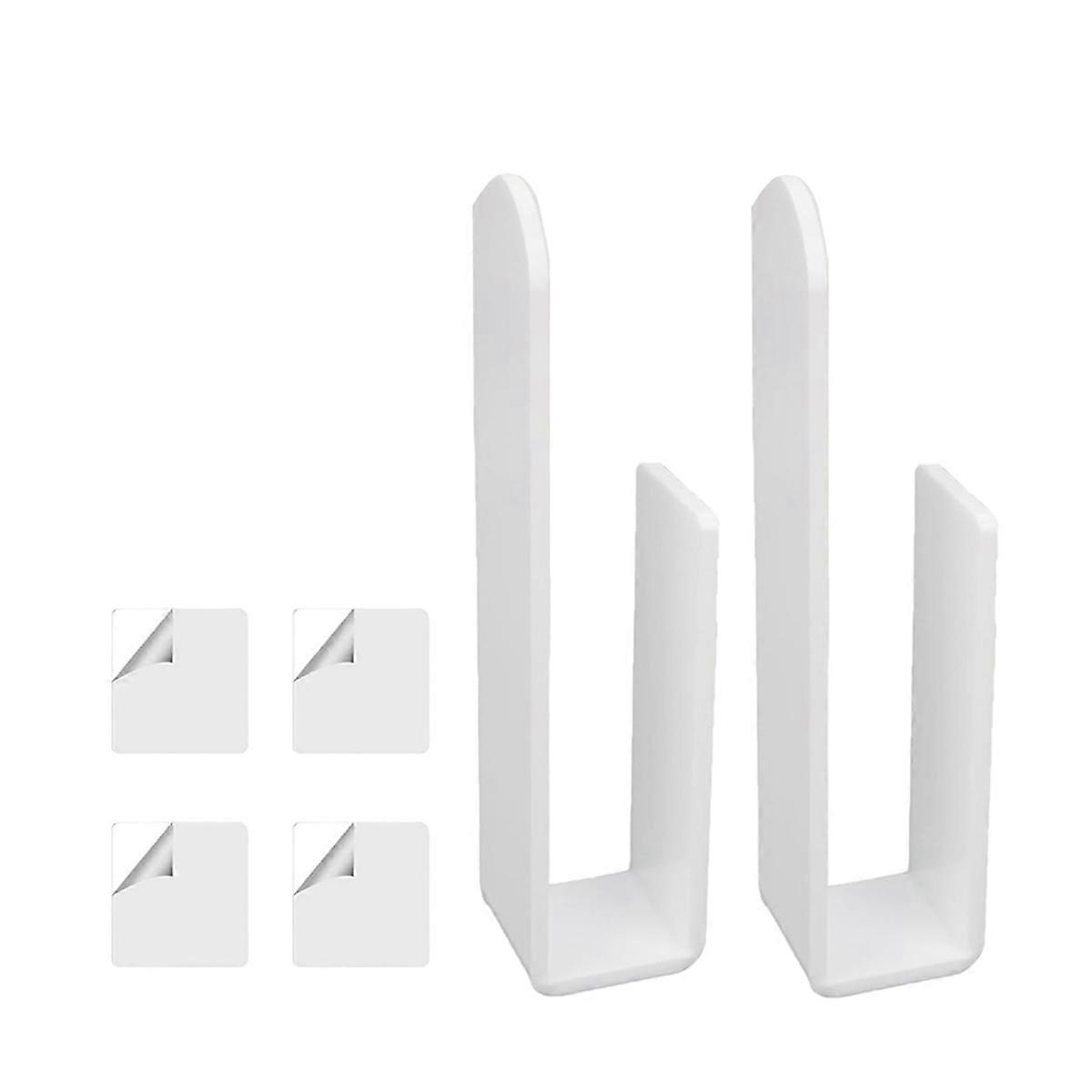 2PCS Acrylic Wall Mounted Hat Hook, Baseball Hat Organizer B