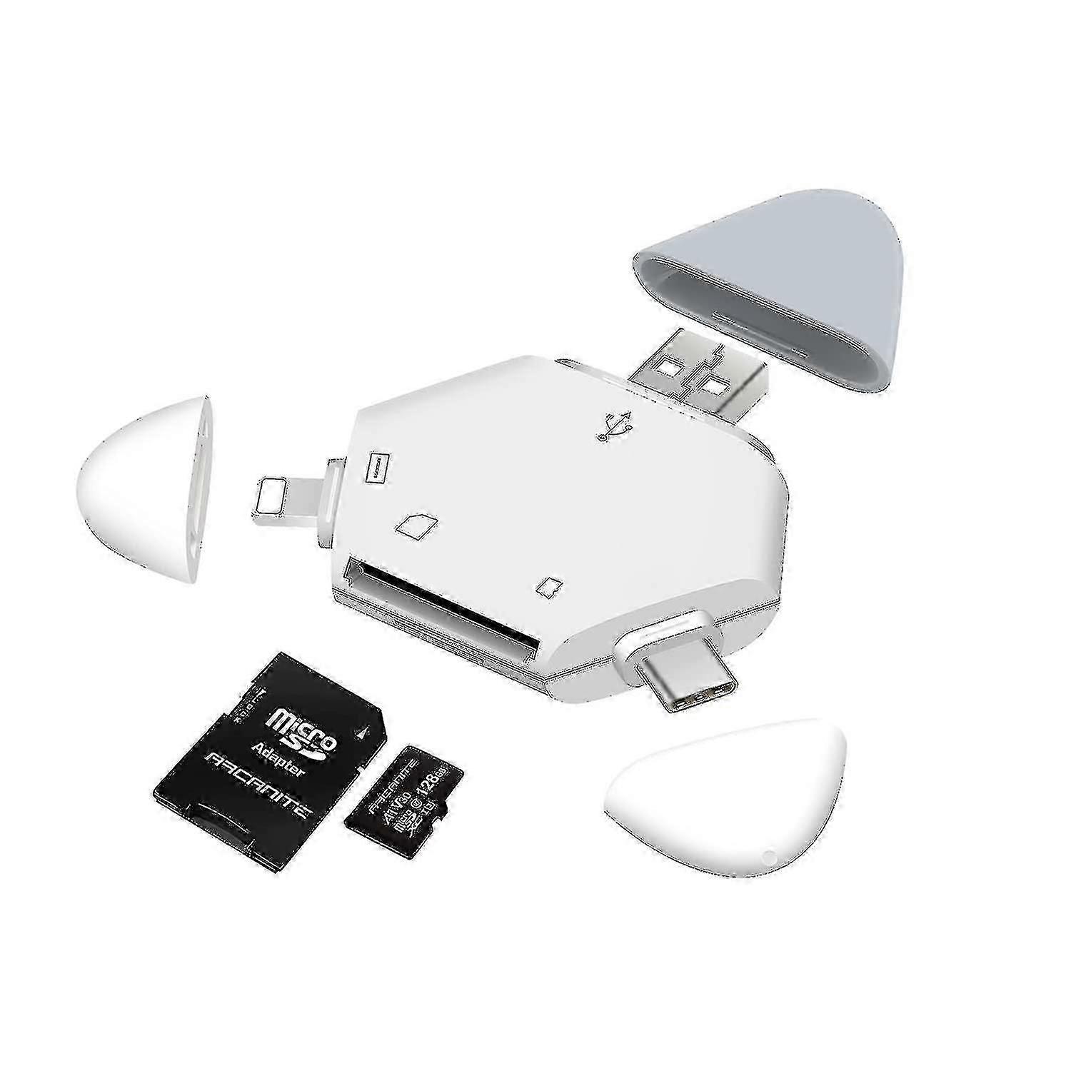 External Card Reader Usb Micro Sd And Tf Card Reader Adapter