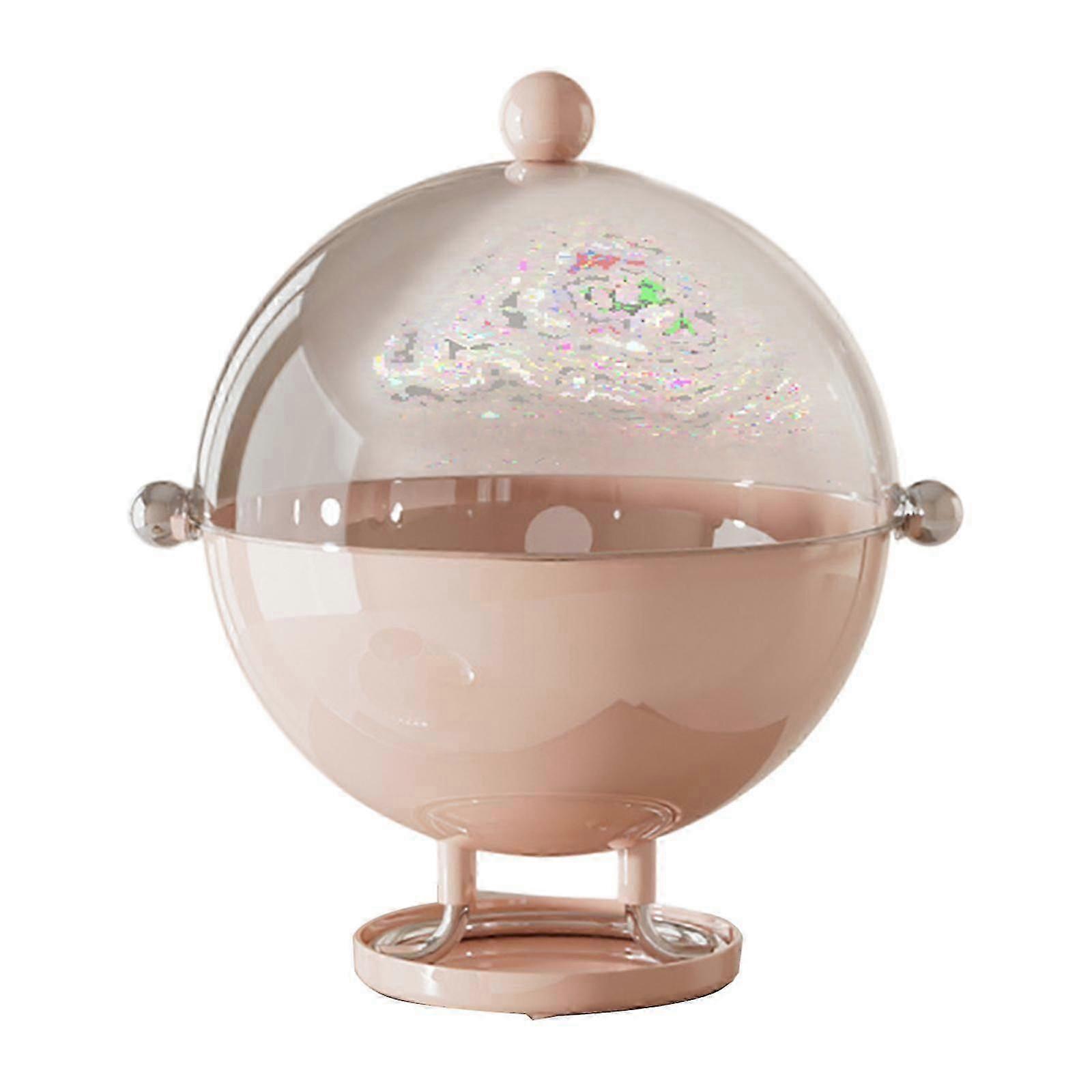 Decorative Countertop Fruit and Vegetable Bowl for Kitchen Use - Elegant Pink Design for Storing Fresh Produce