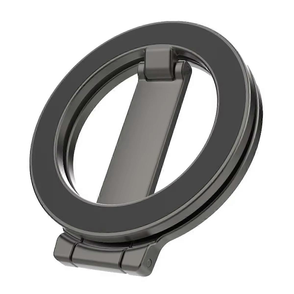 Double Sided for Phone Stand Magnetic Phone Ring Holder Kickstand Magnet Grip Blank Type-Gray