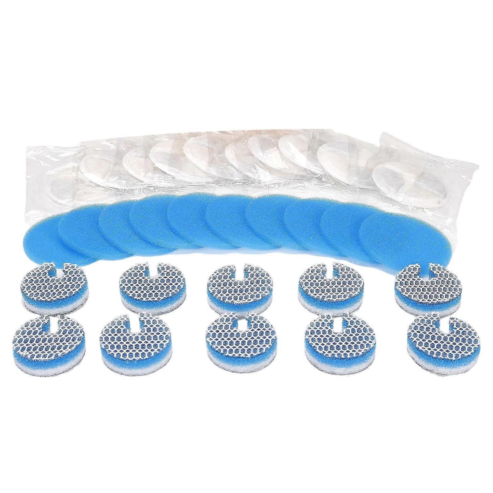 5 Pack Replacement Filter For Pet Fountains Double Filter with Sponges Drinking Fountains