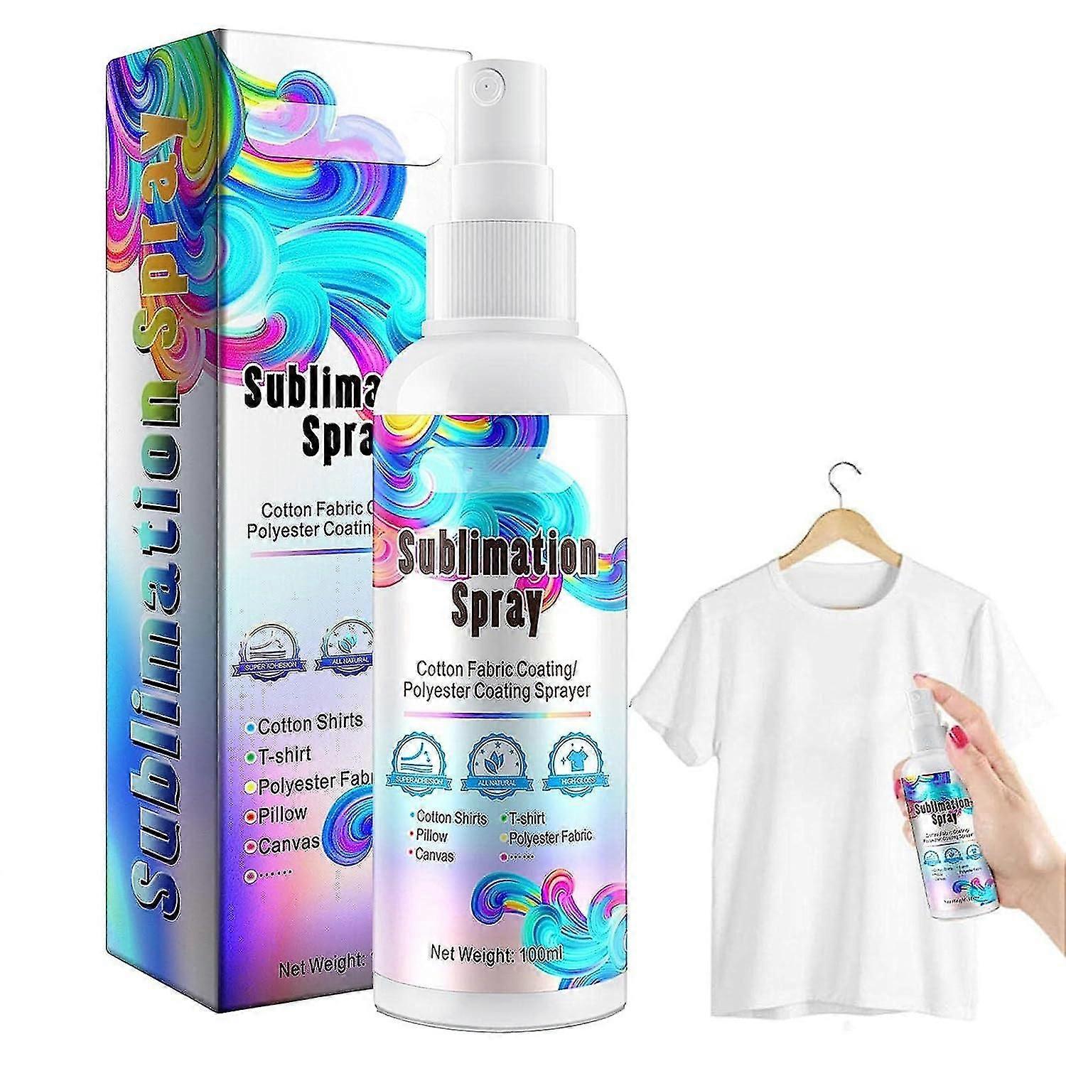 1 piece sublimation spray, sublimation coating spray for all fabrics