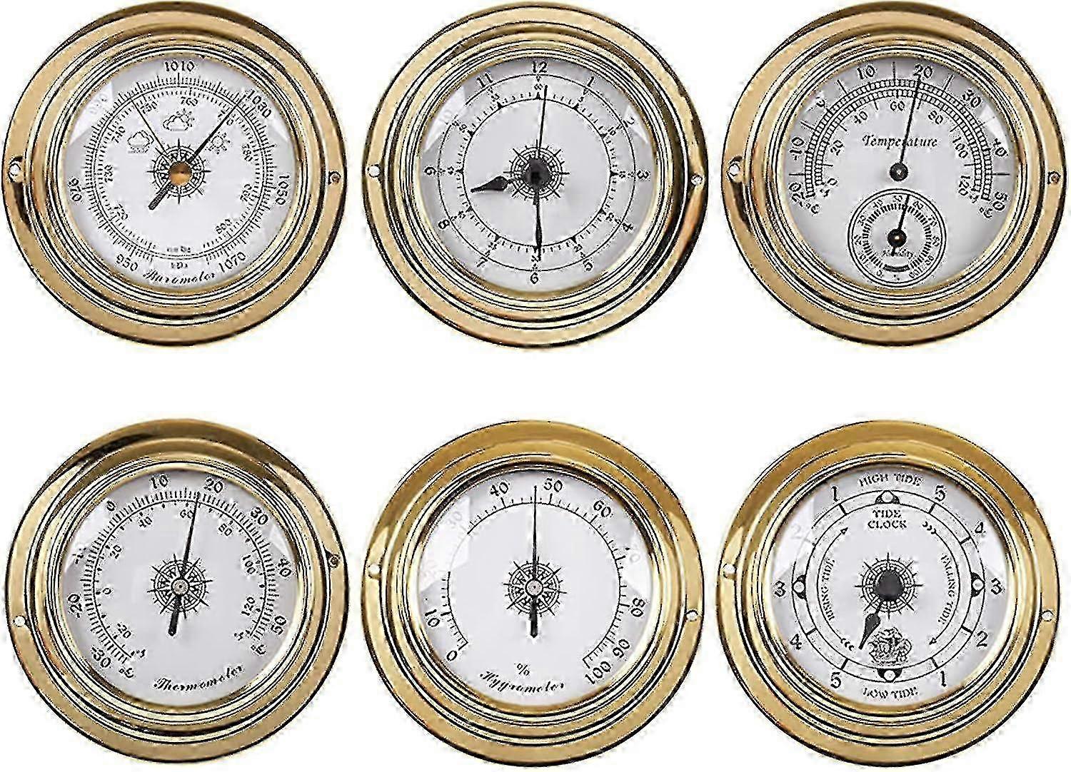  Barometer Thermometer Hygrometer Clock - Wall Mounted Edition 0618