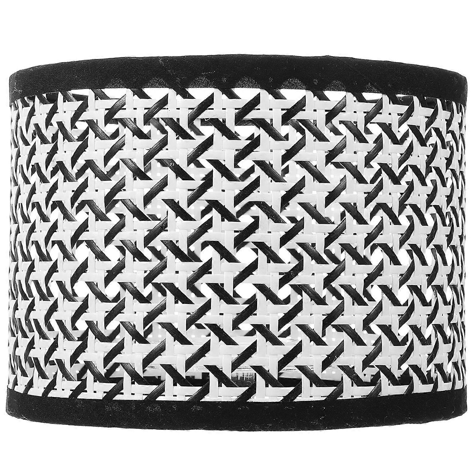 Simple Lampshade Woven Lampshade Home Lampshade Replacement Delicate Appearance For Table Lamps 1Pcs