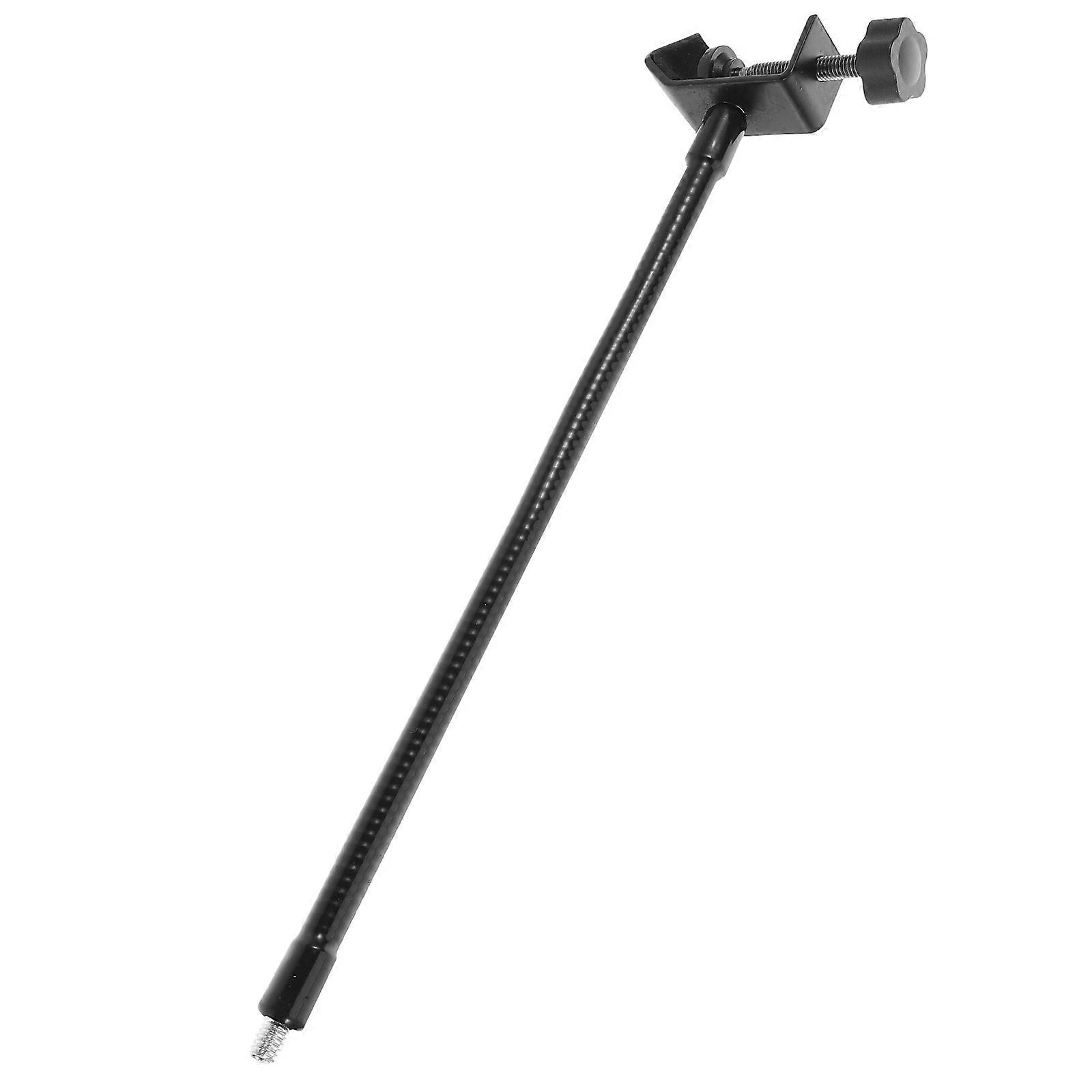 Flexible Gooseneck Microphone Stand with Strong Clamp for Phones, Cameras, and Podcasting – Stable Multidevice Support for Meetings