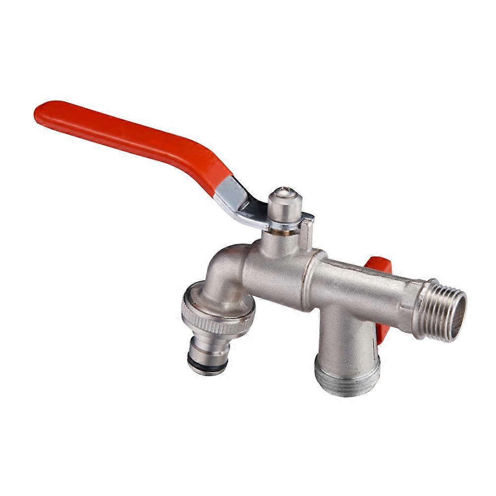 Garden Nozzle Dual Nozzle Water Tap Garden Dual Purpose Faucet General Users Universal Use 1 Piece