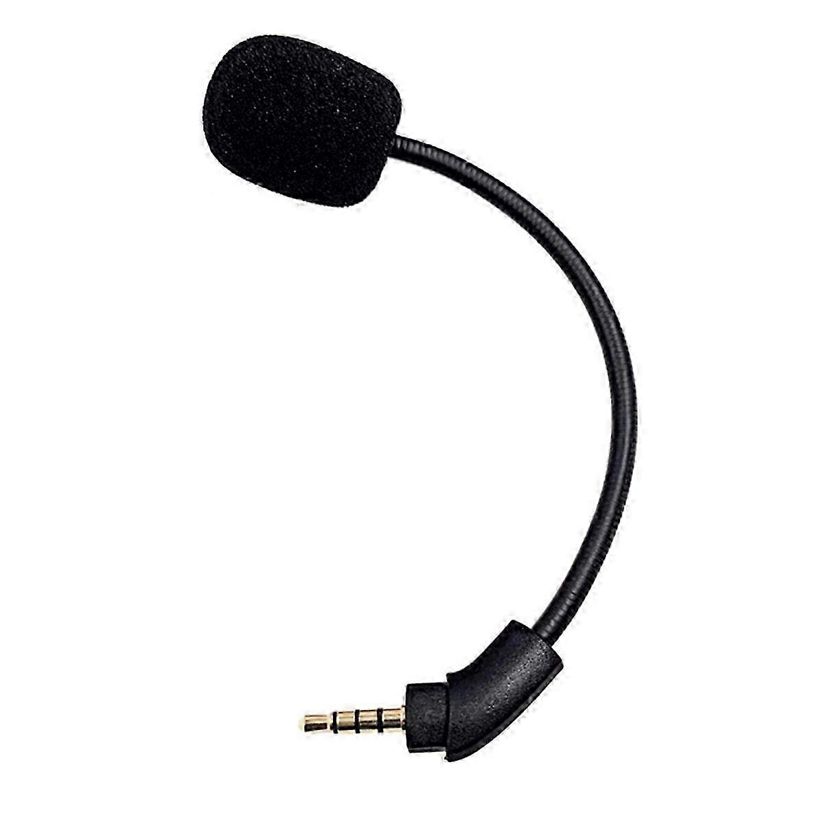 Replacement Aux 3.5mm Game Microphone Gooseneck Mic for Kingston HyperX Cloud Revolver S Gaming Head Edition 0710