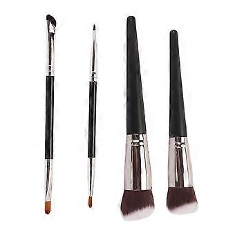 2025 Neuestes Modell 4pcs abgewinkelter Eyeliner-Pinsel Starke Greifkraft Tragbare Fo ...