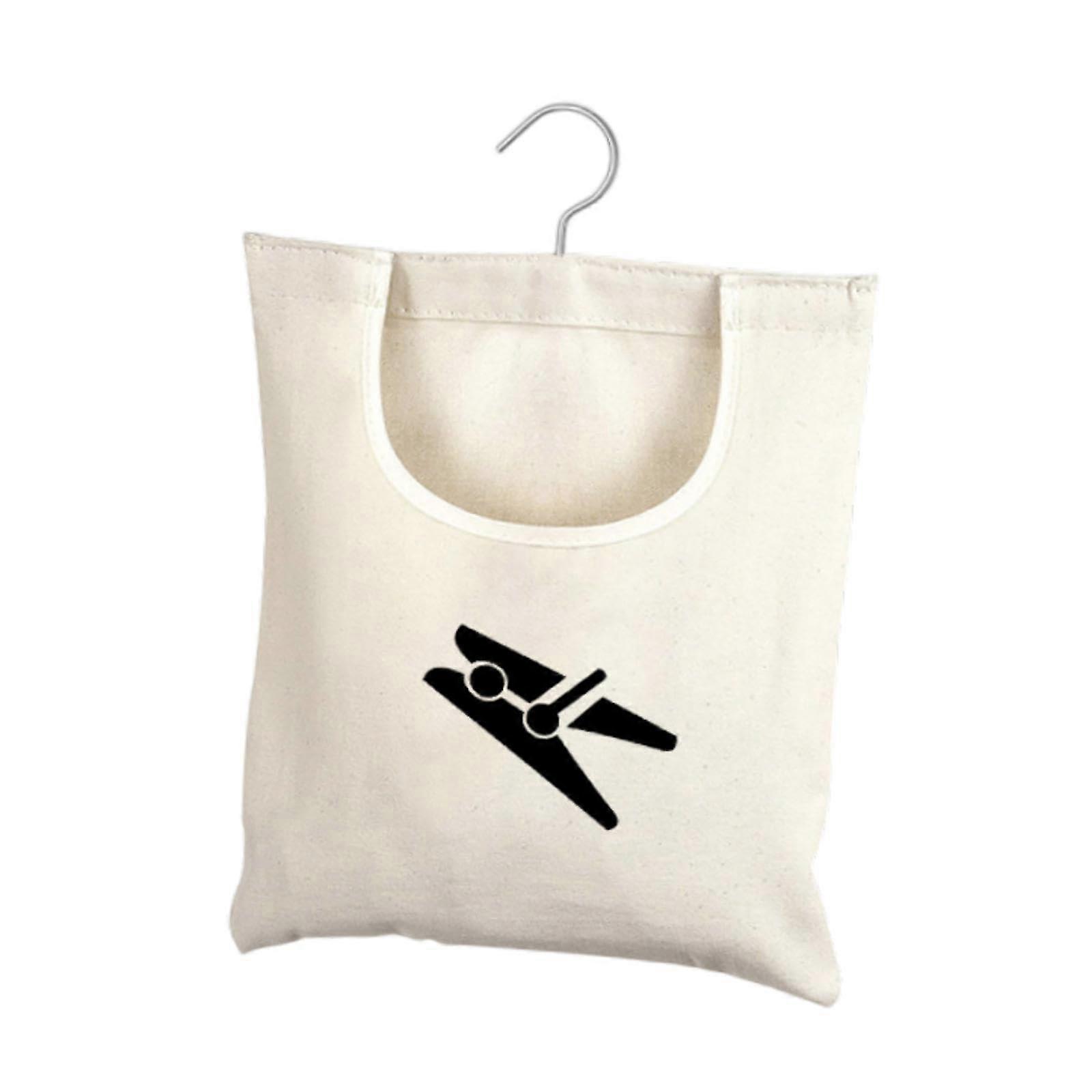 Laundry Space-Saving Storage Bag for Clothes Peg Organizer With Hangers