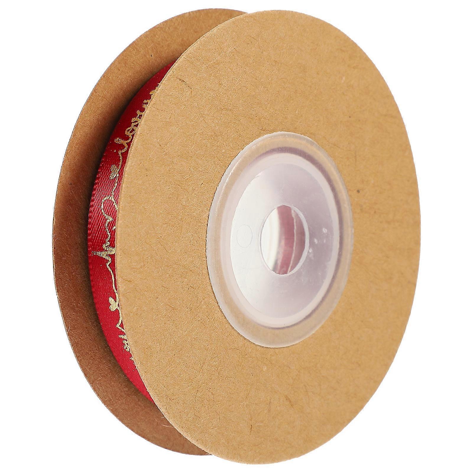 Ribbon for Packaging Handmade Ribbons Red Color 914.4X1cm Size 1Set
