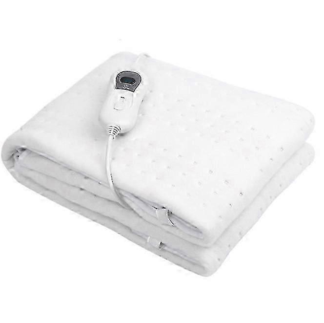 Heated Mattress Pad For Electric Blanket, Independent Controllers With Temperature Modes For Safe Comfortable Sleep