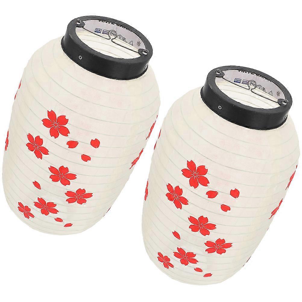 Japanese Lanterns Decorative Cloth Lantern For Home And Restaurant Festive Atmosphere 2Pcs
