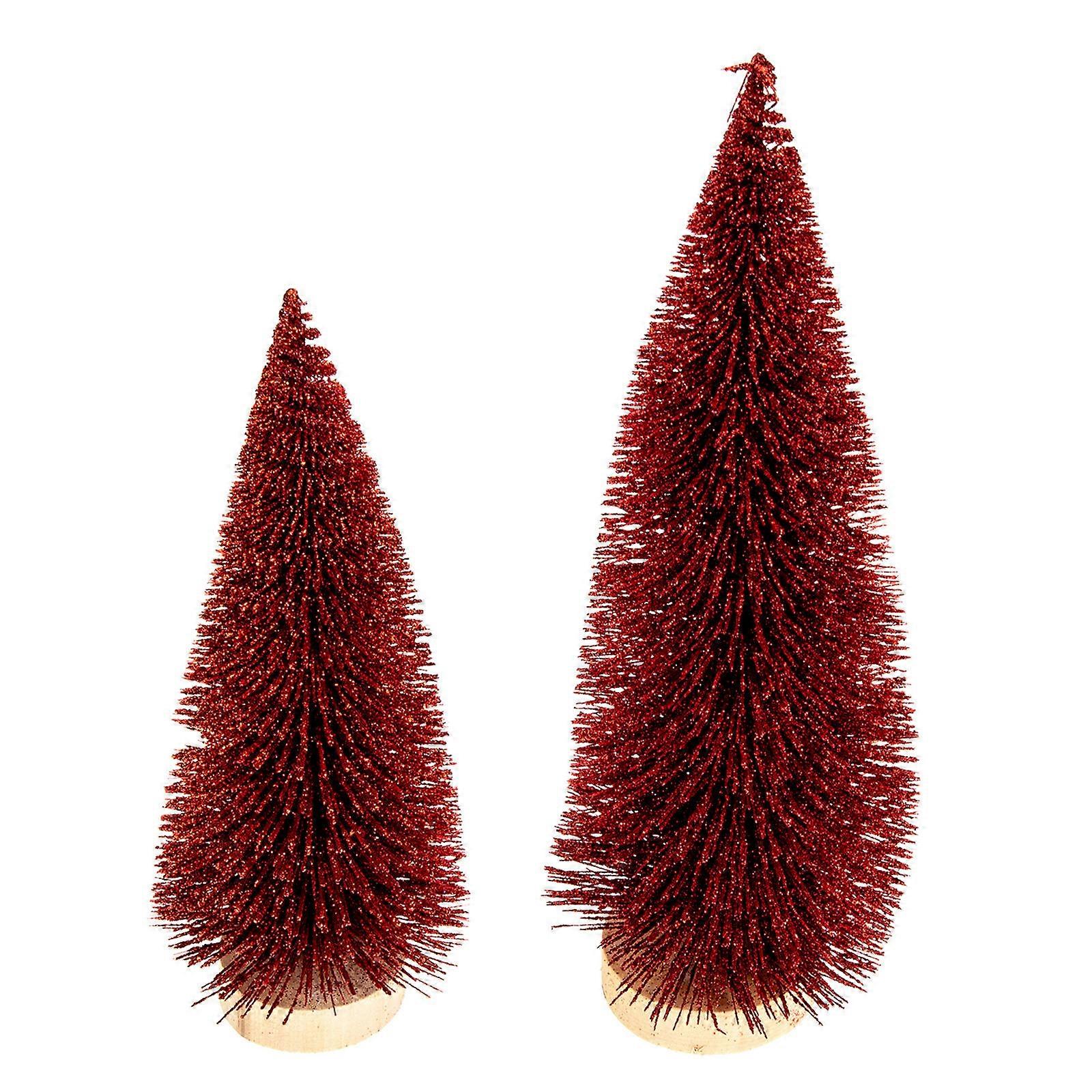 Here's a refined and engaging product description for your item:

 

**2pcs Mini Artificial Christmas Trees – Colorful Pine Trees for Holiday Decor,