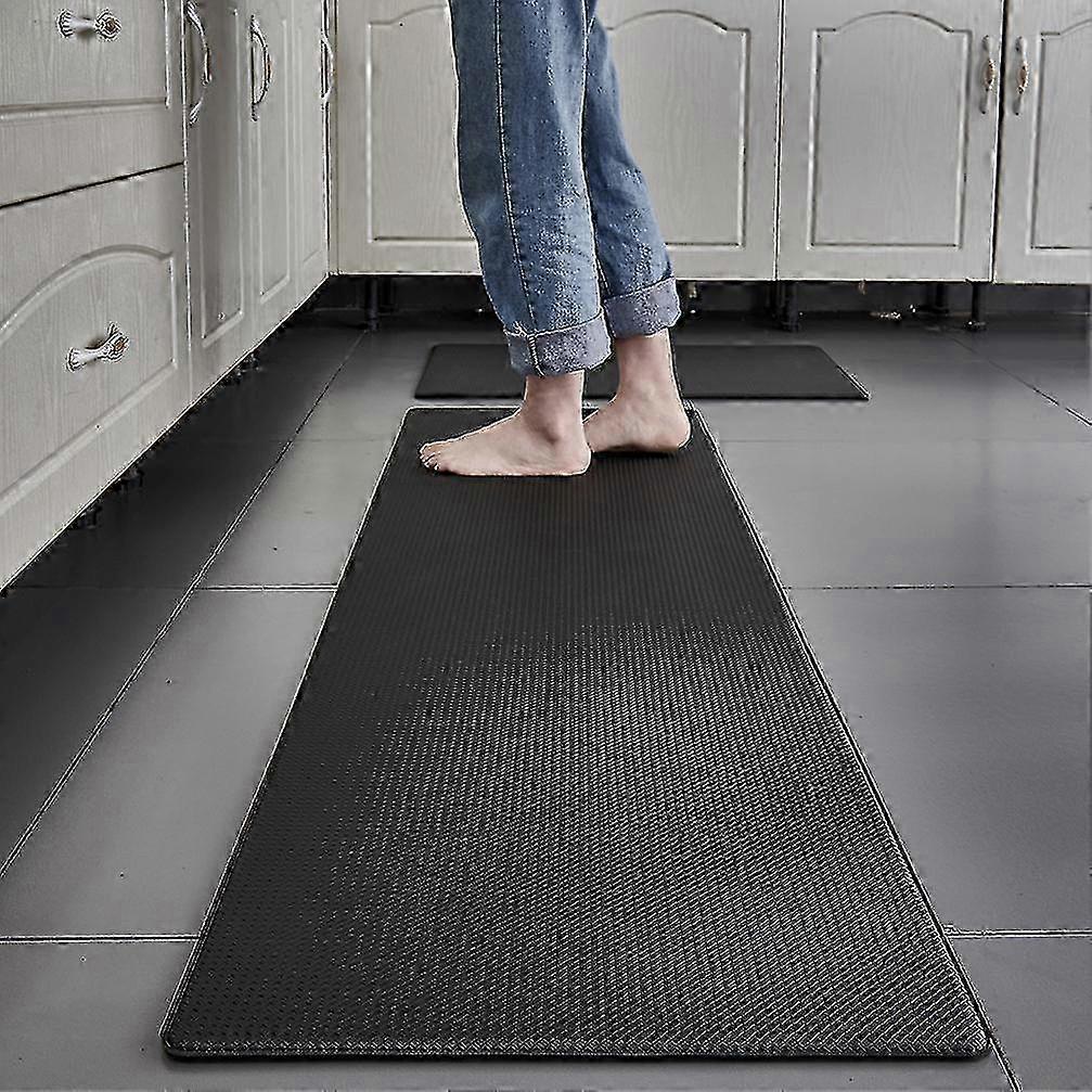 Liukumattomat vedenpitävät keittiömatot mukavuuden takaamiseksi, paksu pehmustettu lattiamatto, joka sopii kotikäyttöön