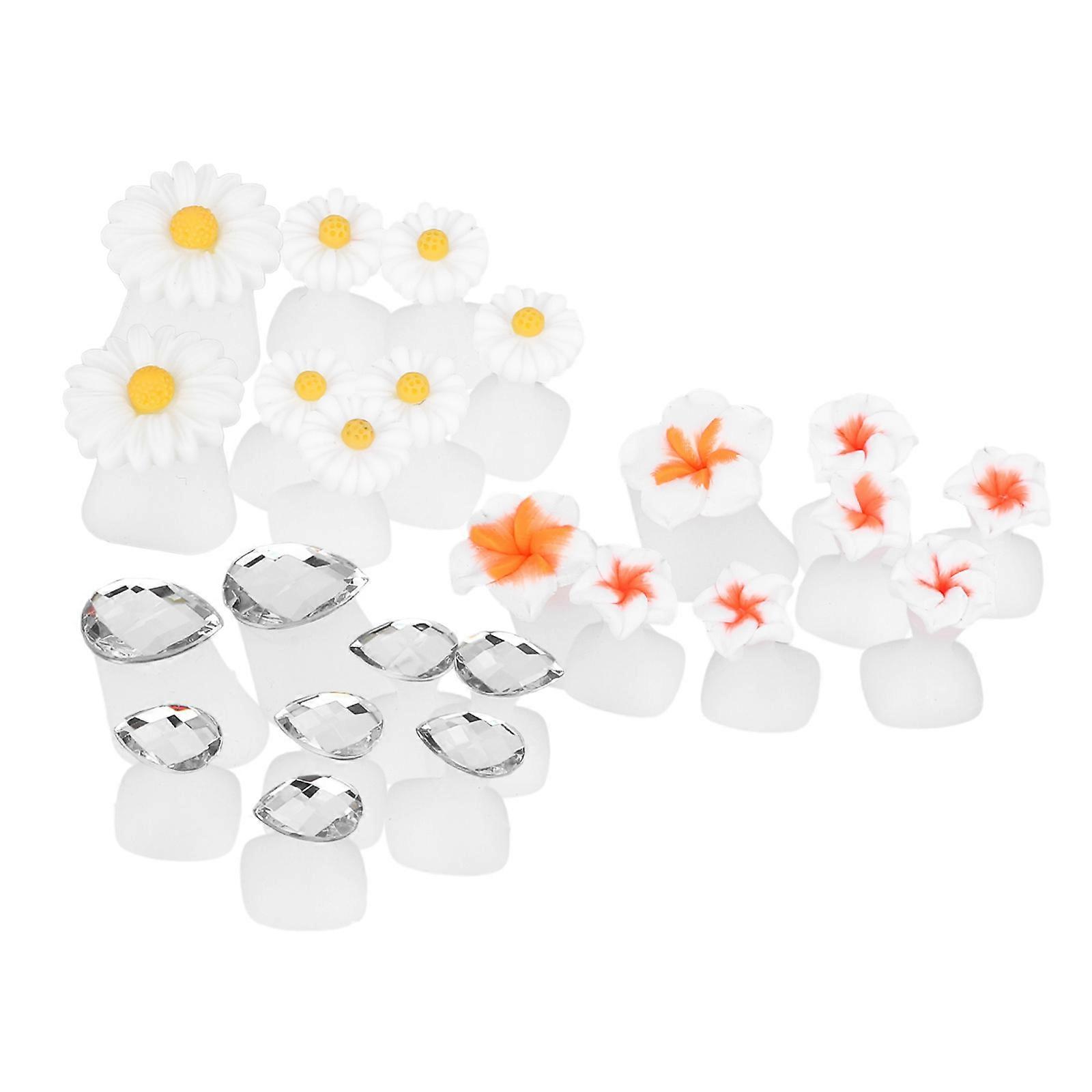 Toenail Dividers Toe Spreader Pedicures Tools Clay For Home Use 3 Sets