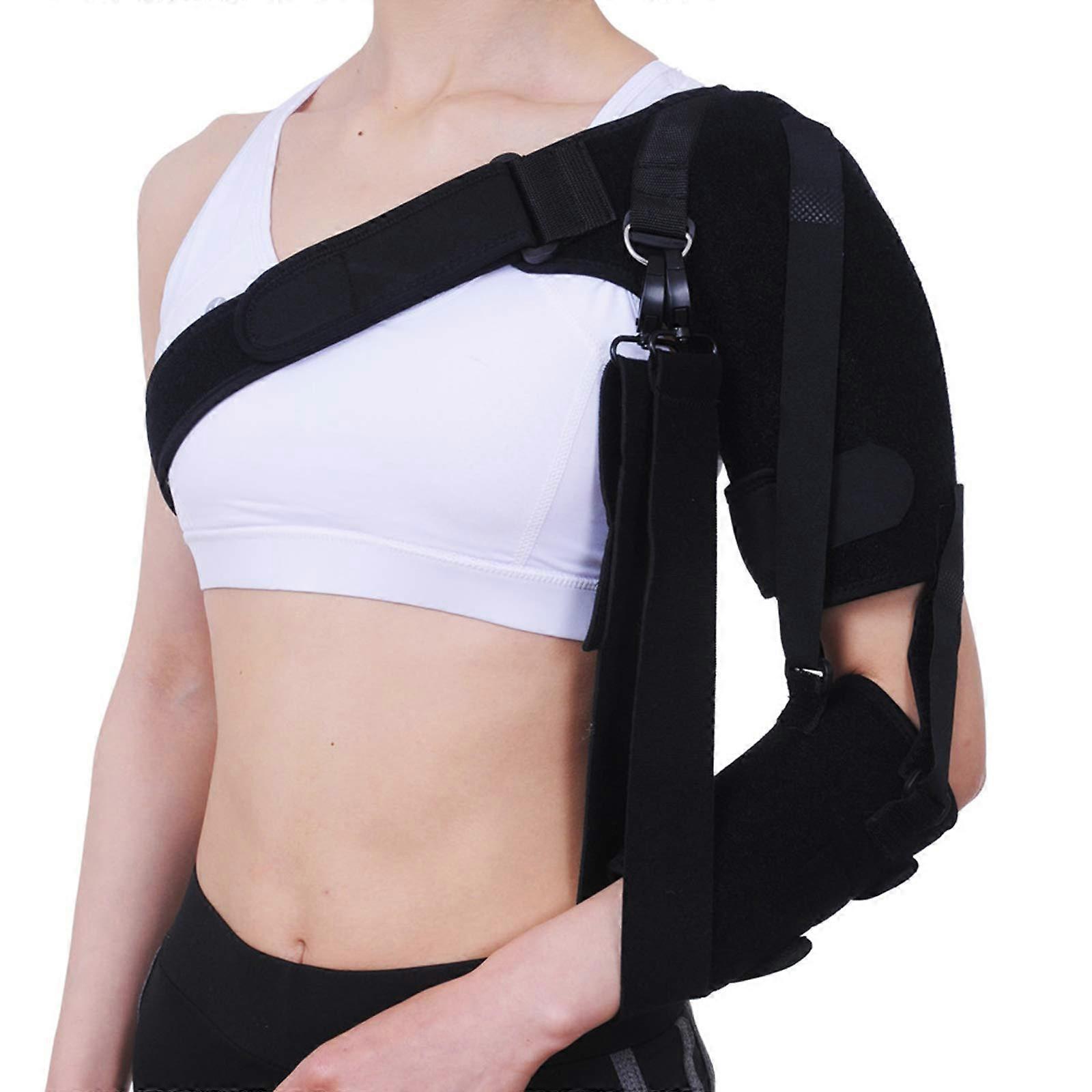 Arm Sling Shoulder Brace Adjustable with Stabilizer Sling Shoulder Support Rotator Cuff Stroke Hemiplegia Support
