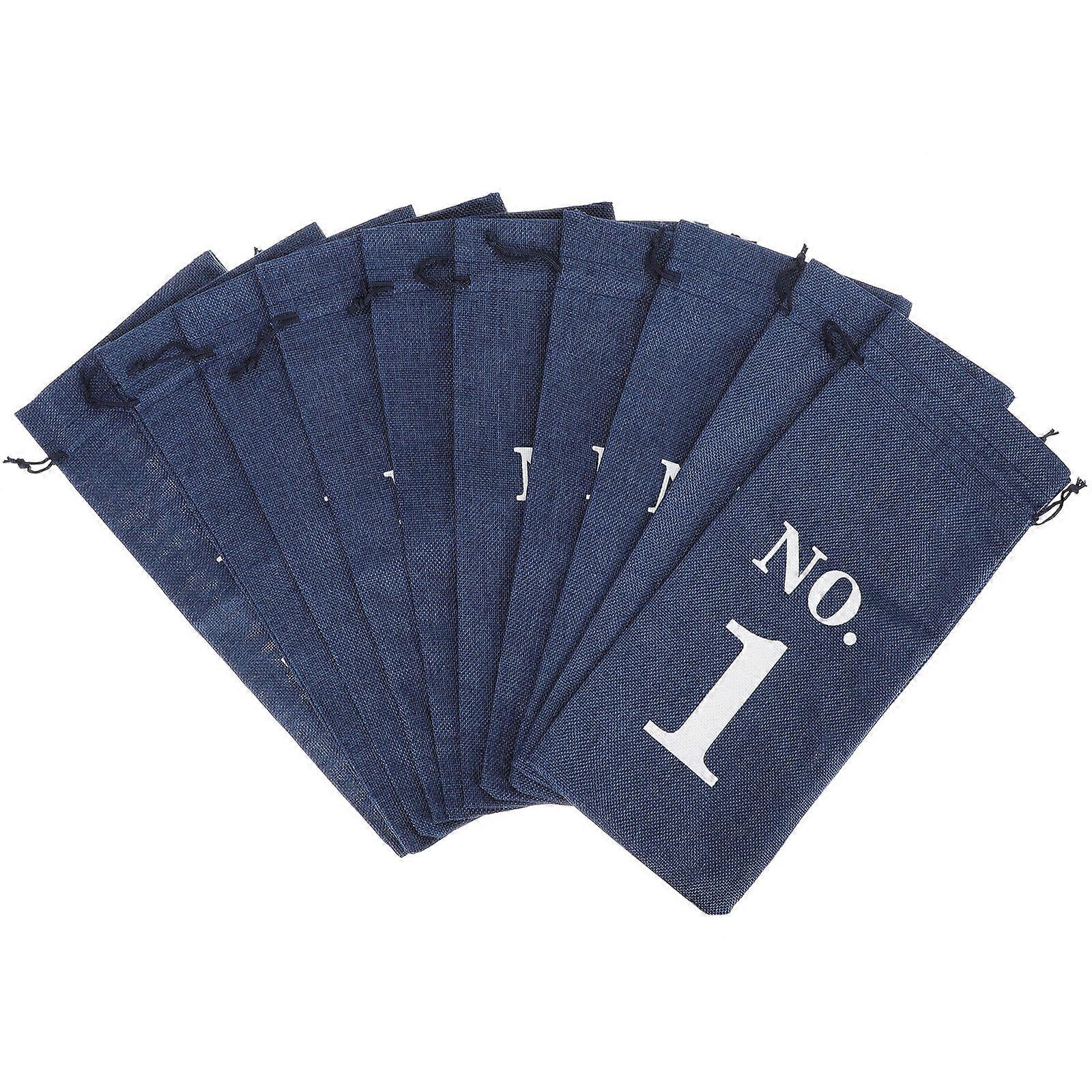 Compact Bottle Pouch, Jute Drawstring for Lightweight Carrying, Modern and Efficient