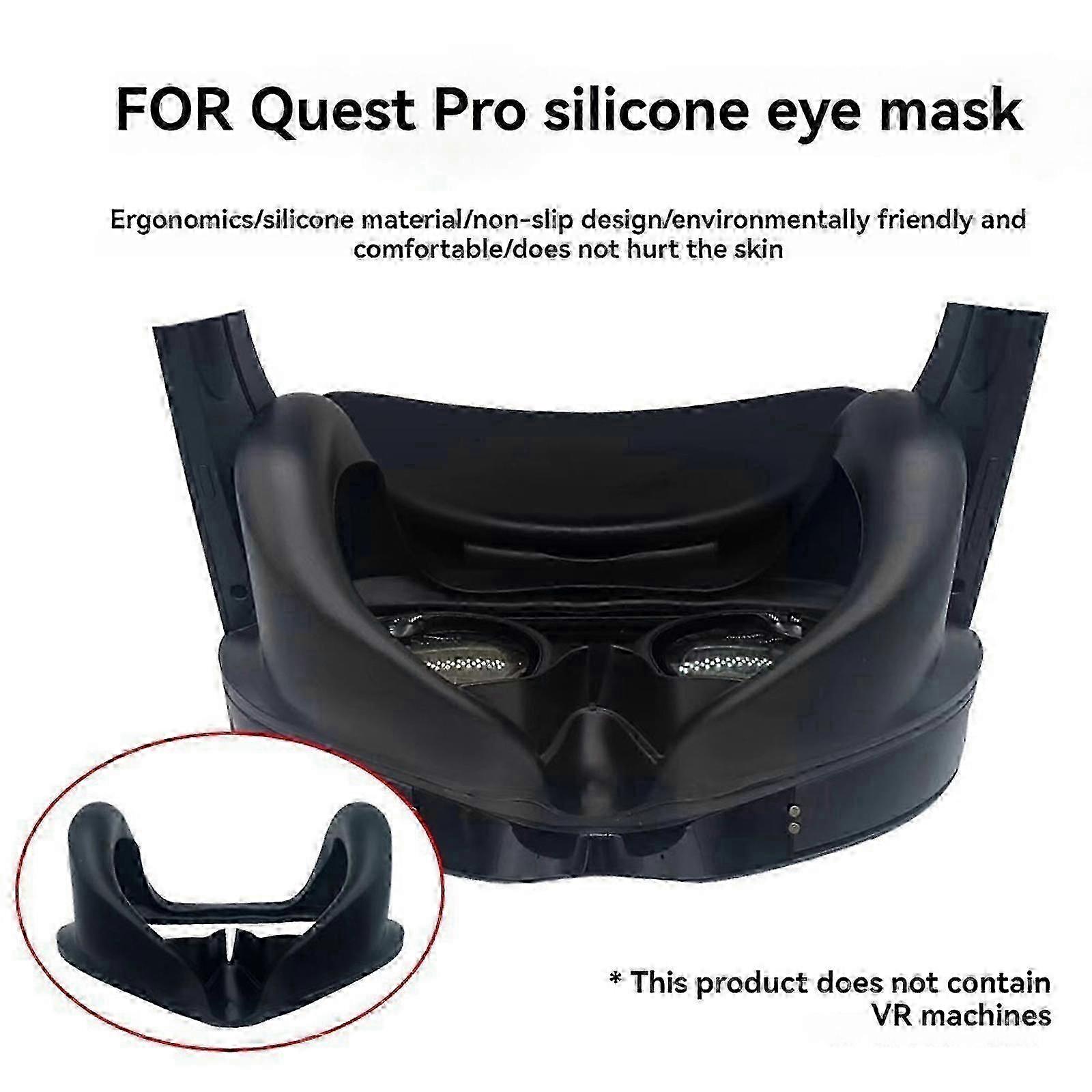 Full Blackout Eye Mask with Magnetic Attachment for Compatible Devices