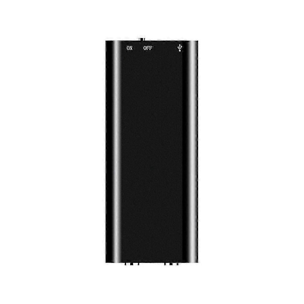 Ultra-Thin Digital Voice Recorder Sound Activated Dictaphone Noise Reduction MP3 Recording