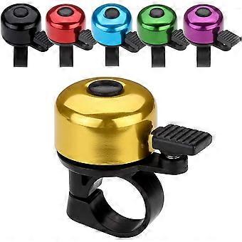 Fahrradklingel Fahrradklingel Crisp Sound für Erwachsene Kinder Jungen Mädchen (Gold)