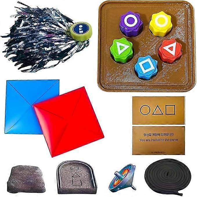Gonggi Korean Game Set, 2025 Traditional Hand Game with Colorful Pebbles for Coordination and Fun Training