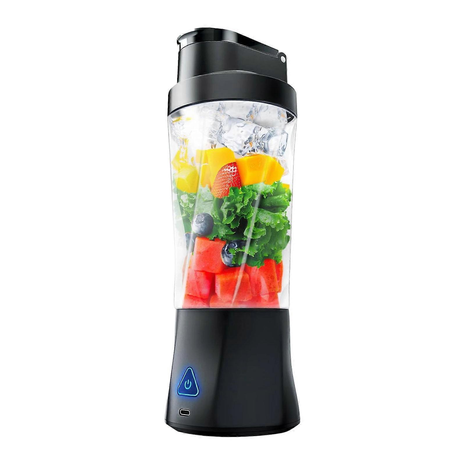 360W Portable Blender Cup 6000mAh Electric Juicer Blender Portable Blender Mixer Fruit Juicer For Shakes and Juice Multicolor