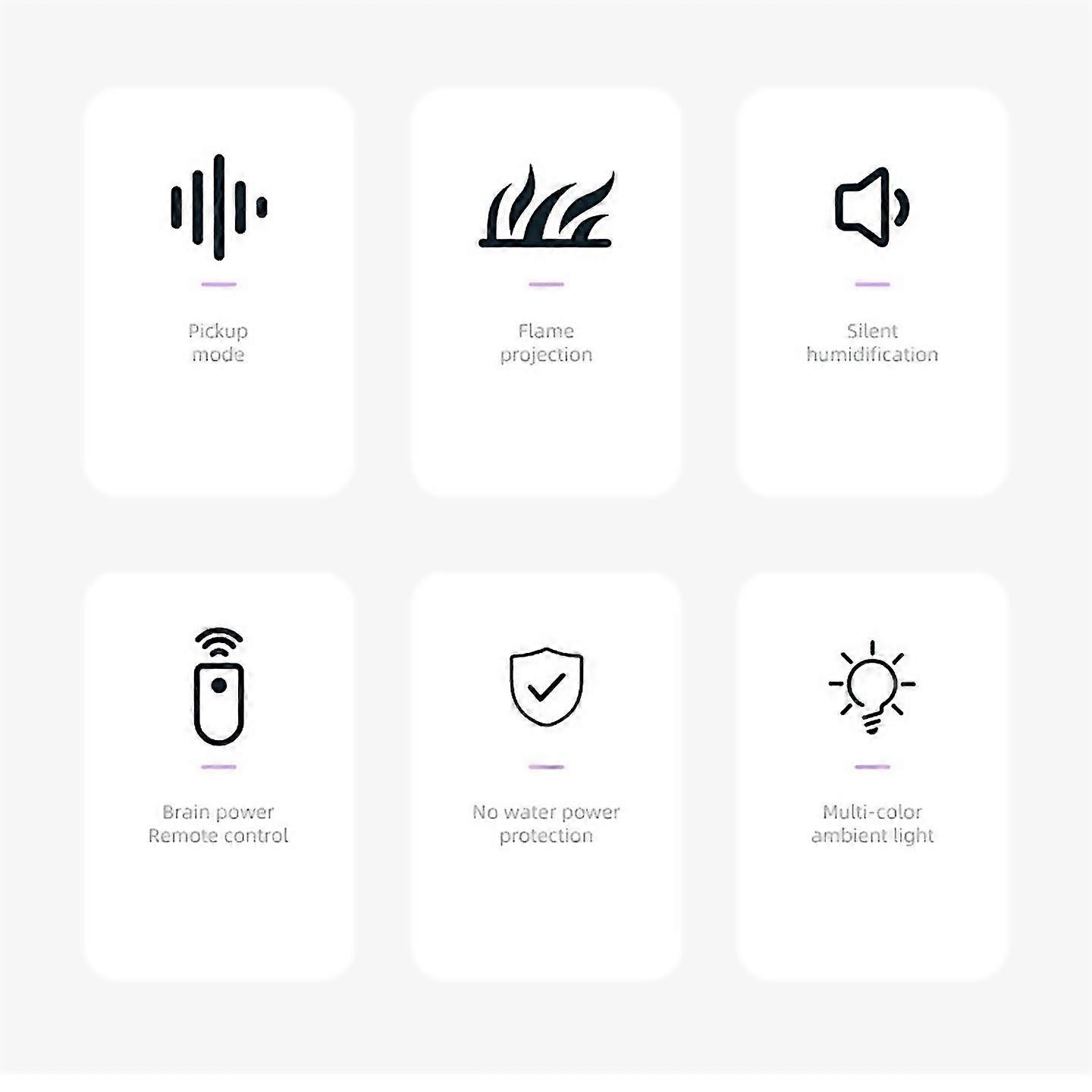 For Simulated Flame Aromatherapy Machine Remote Control