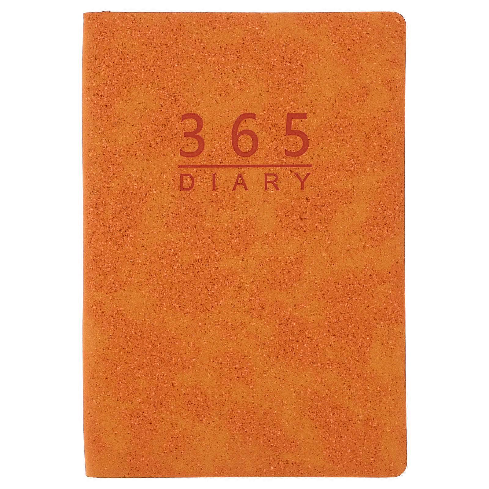 Time Management Planner Diary Keeping Travel Journaling Yellow 21X14.5cm Idea Listing 1Set