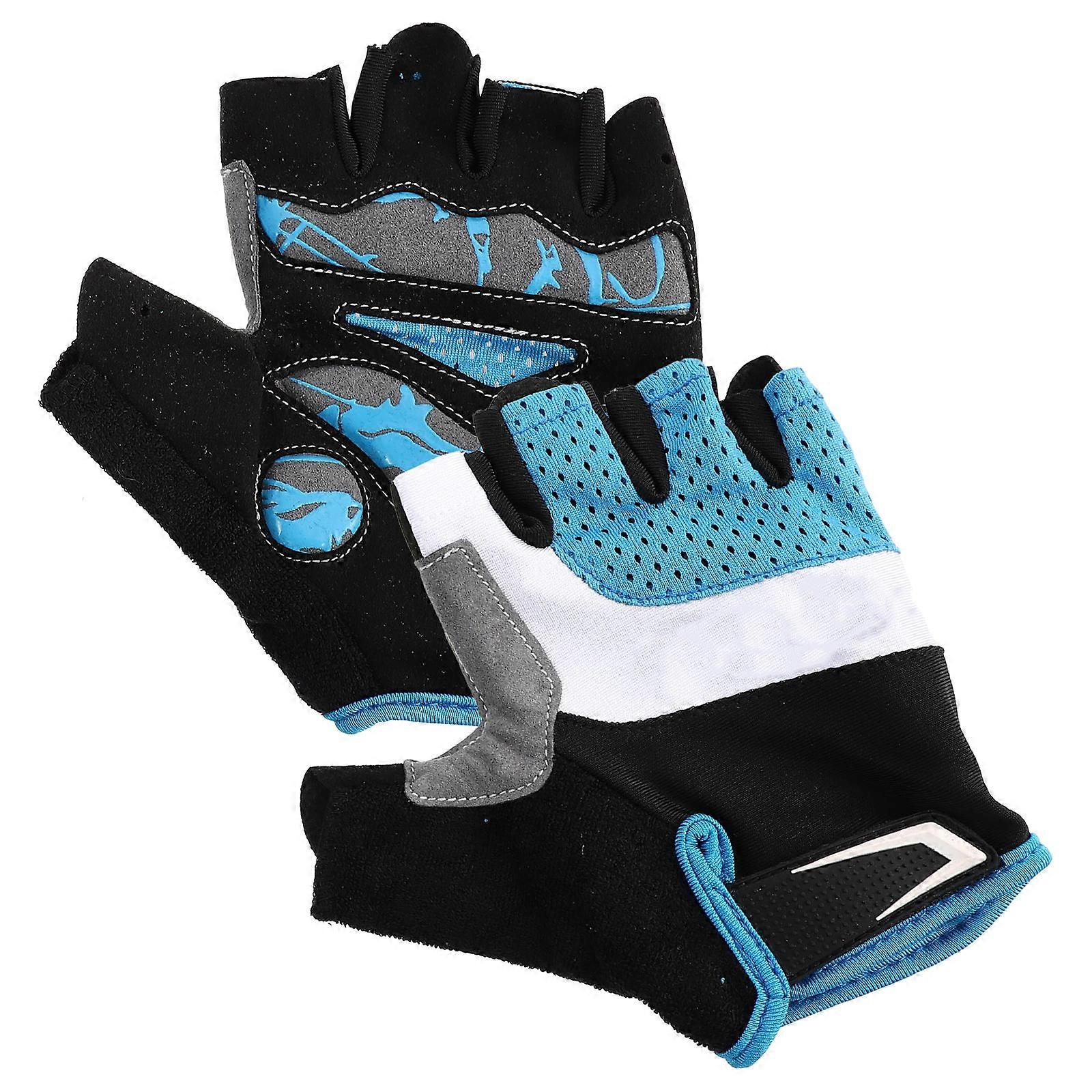 Here's a refined and professional product title and description for your **Breathable Half Finger Cycling Gloves**:
### **Product