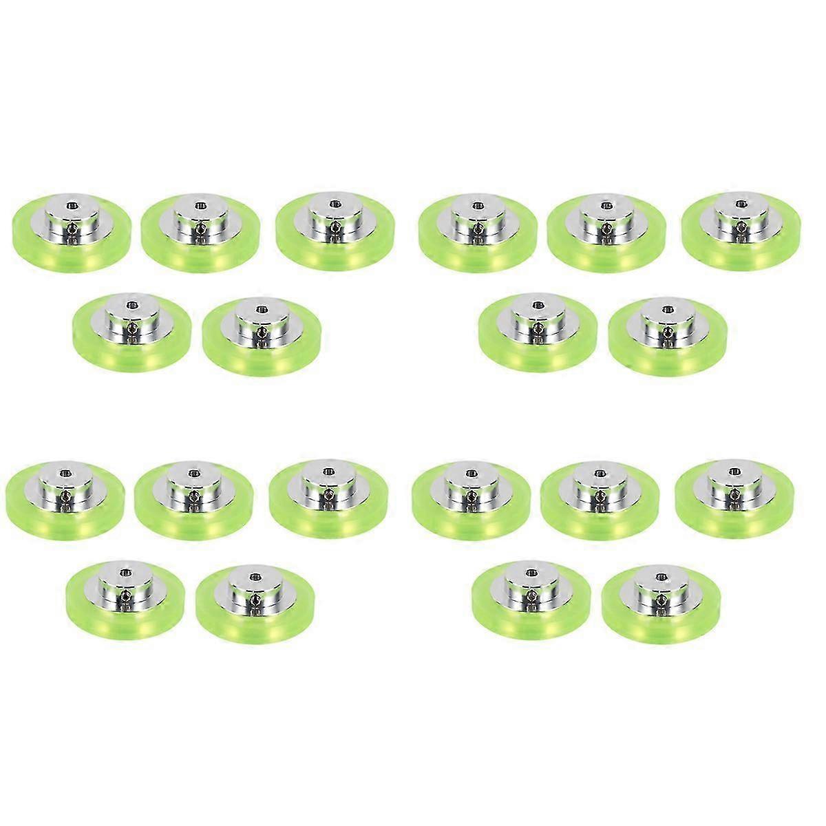 200Mm Aluminum Polyurethane Industrial Encoder Wheel Measuring Wheel