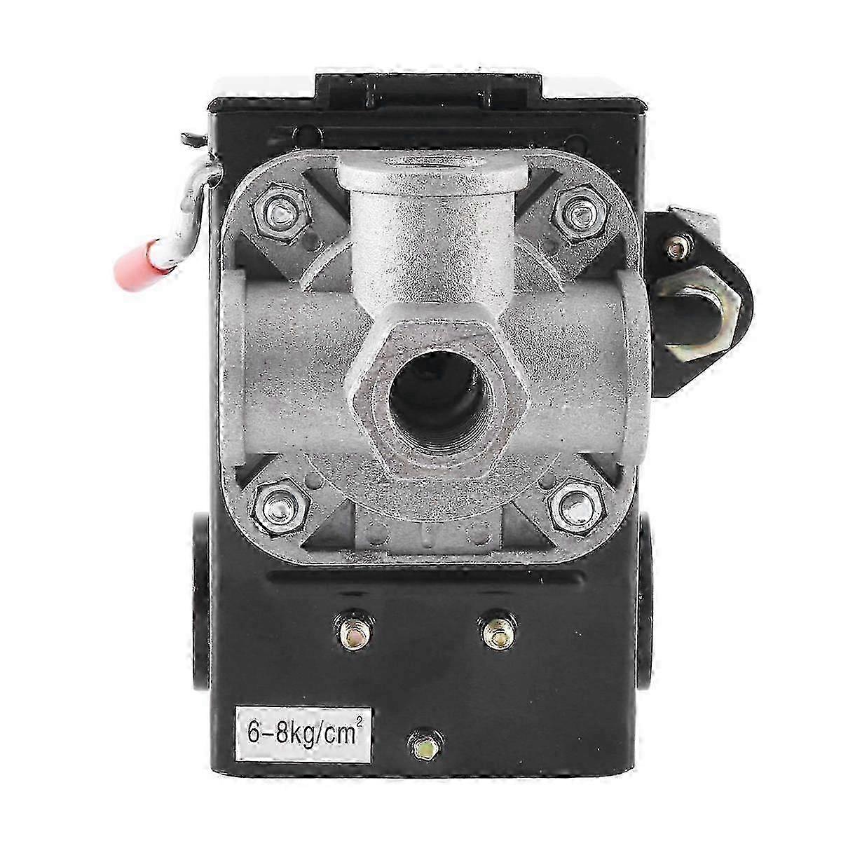 90-125PSI 4 Port 26 AMP Pressure Switch Control Valve Air Compressor Heavy Duty Black DS