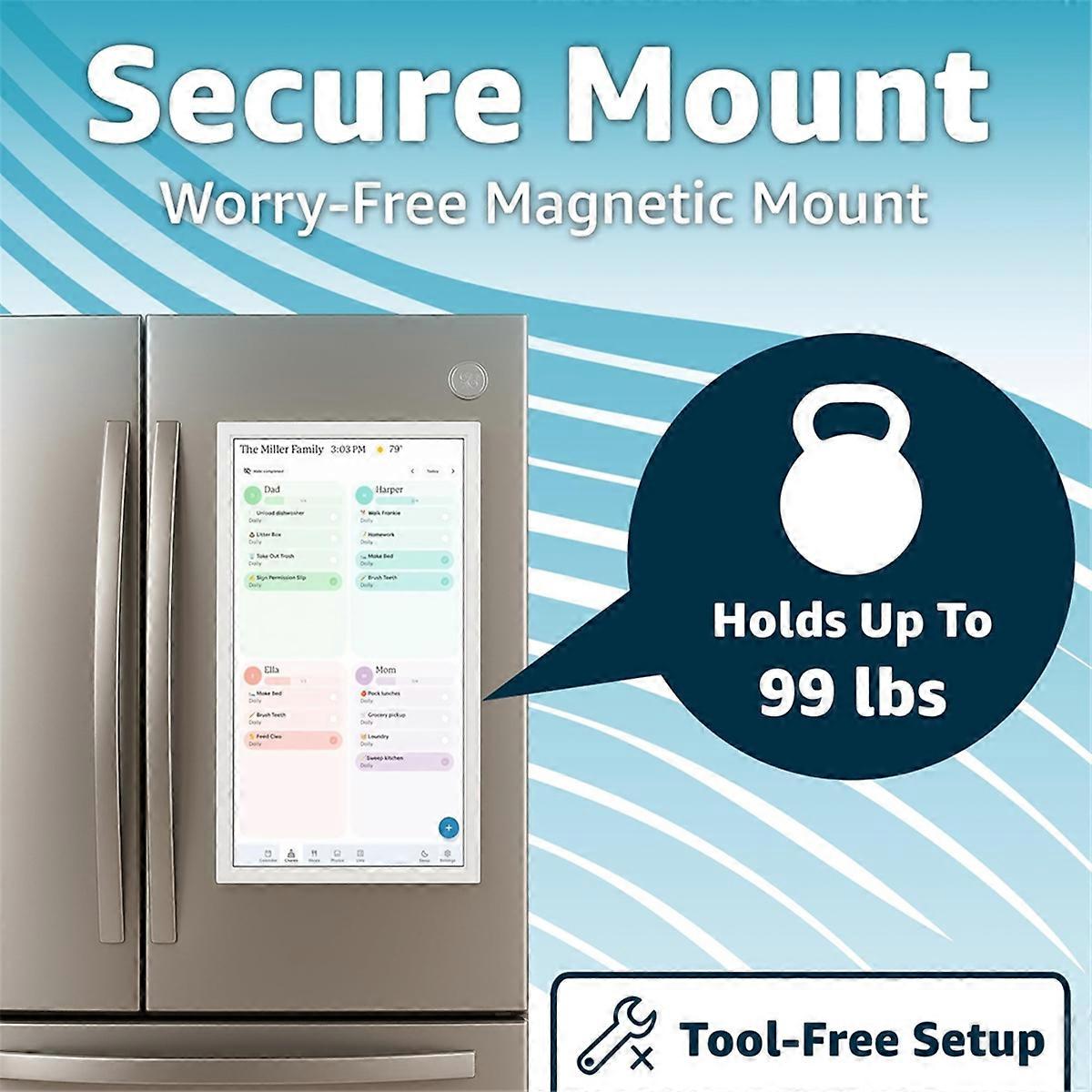 Magnetic Fridge Mount for Skylight 15 Inch Calendar