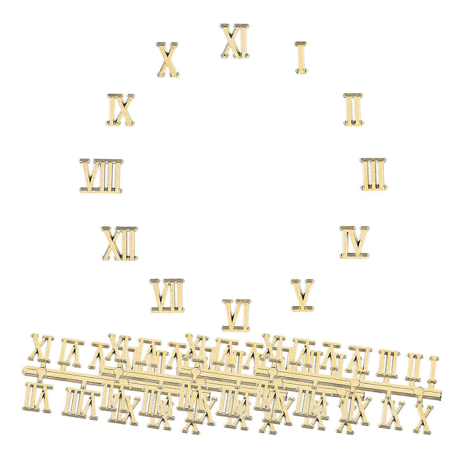 It seems like you're referring to a product listing or description for a **Roman Wall Clock Numerals Kit** – possibly for DIY clock repair or