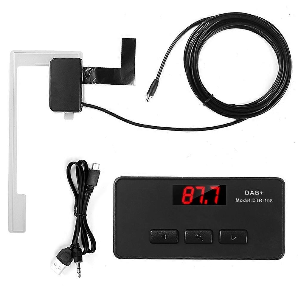 Car DAB+Receiver Box with FM Forwarding